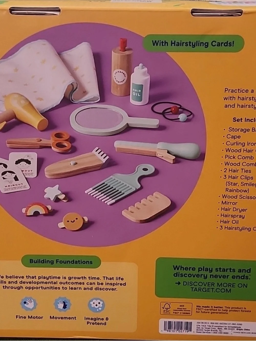 Target Gigglescape Salon Play Hair Set - discontinued